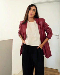BLAZER BORDEAUX - tienda online