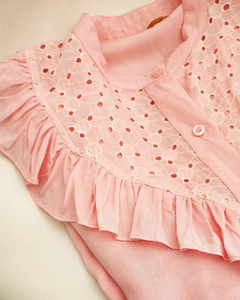 CAMISA BRODERI PINK