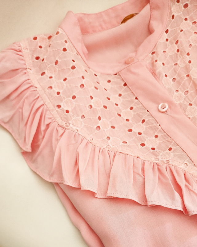 CAMISA BRODERI PINK thumbnail 2