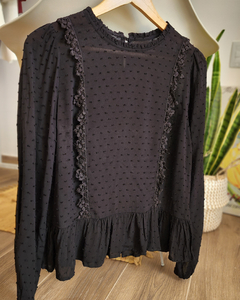 BLUSA PLUMETI BLACK