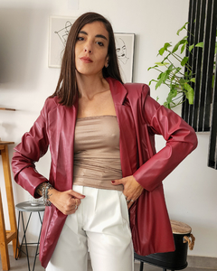 BLAZER BORDEAUX - tienda online