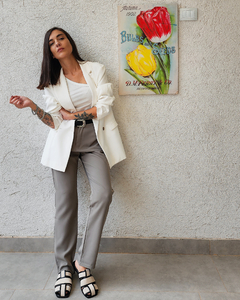 BLAZER OVER WHITE - Go Store