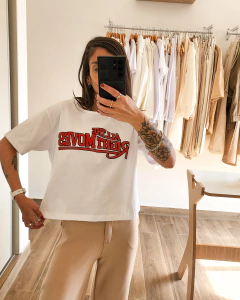 REMERA BOX FIT RED - tienda online