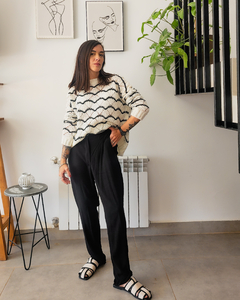 SWETER CALADO BLACK - comprar online