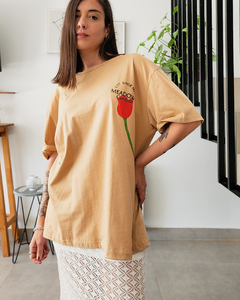 REMERA TULIPAN CAMEL en internet