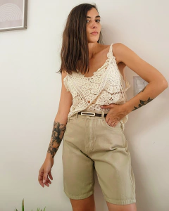 TOP TEJIDO NATURAL - comprar online