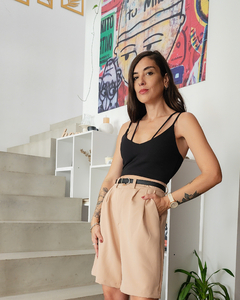 TOP TIRAS BLACK