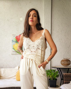 TOP TEJIDO NATURAL - Go Store