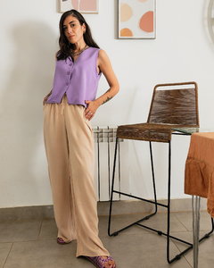 PANTS CREPE BEIGE