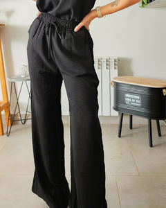 PANTS CREPE BLACK - comprar online