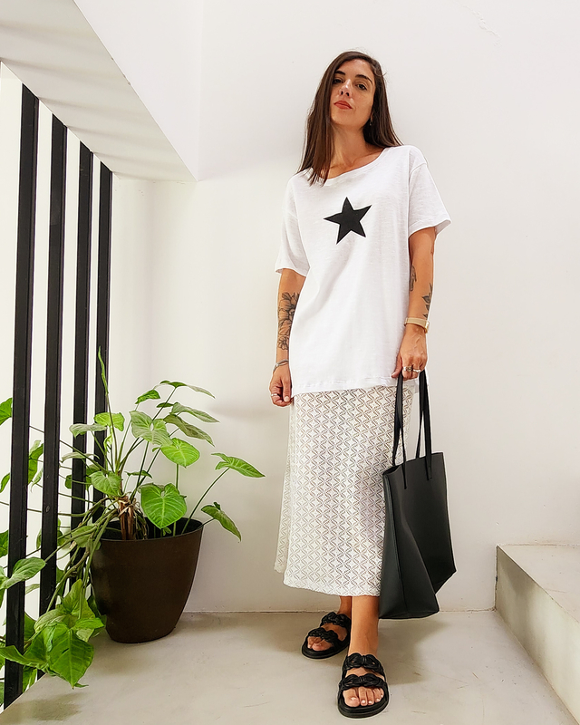 Falda Tejida White thumbnail 2