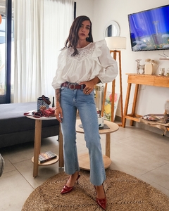 Imagen de BLUSA VOLADOS Y TUL