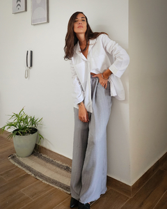 CAMISA OVER CLASICA BLANCA - tienda online