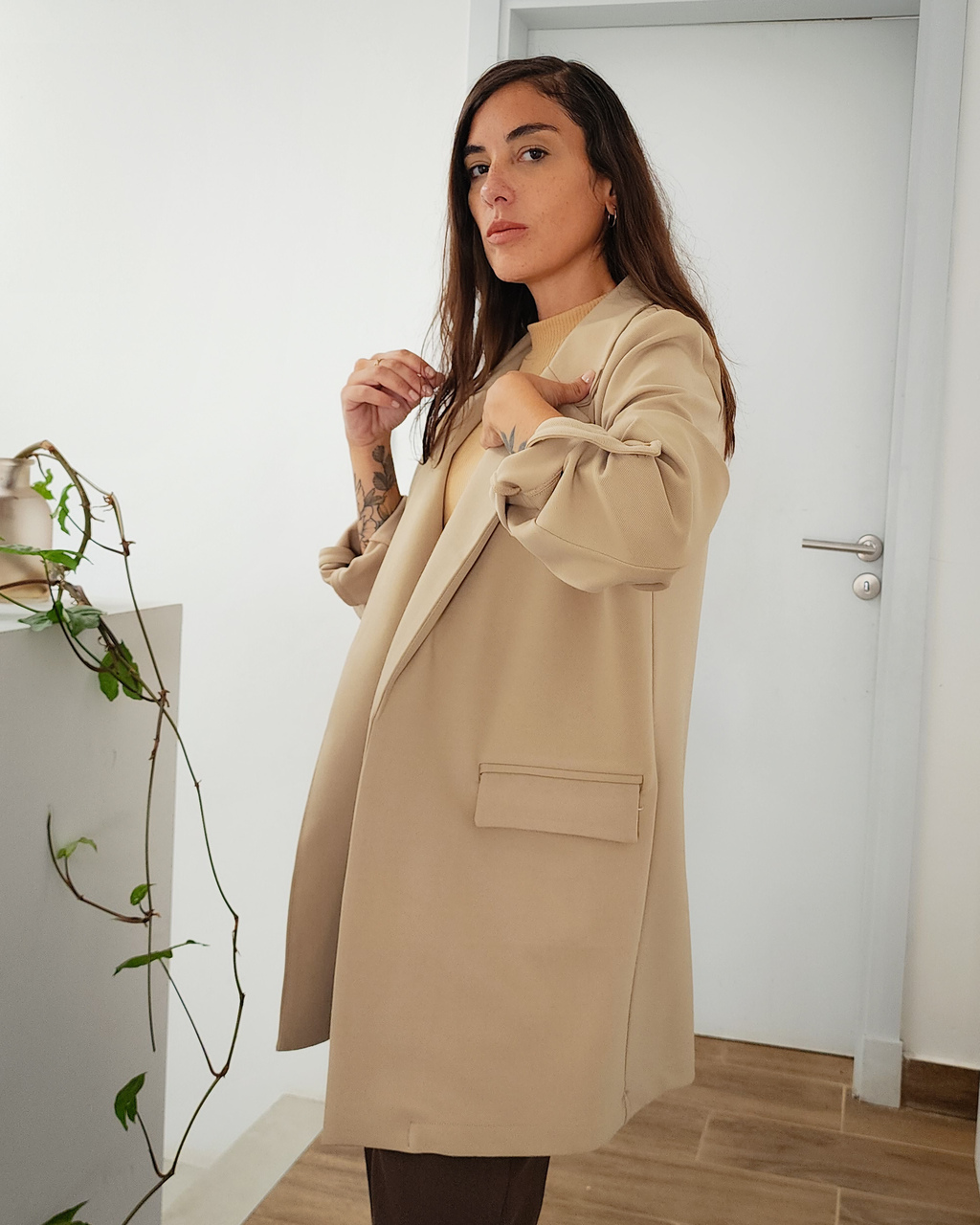 Blazer Beige thumbnail 3