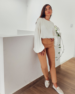 PANTS SKYNNY BEIGE - tienda online