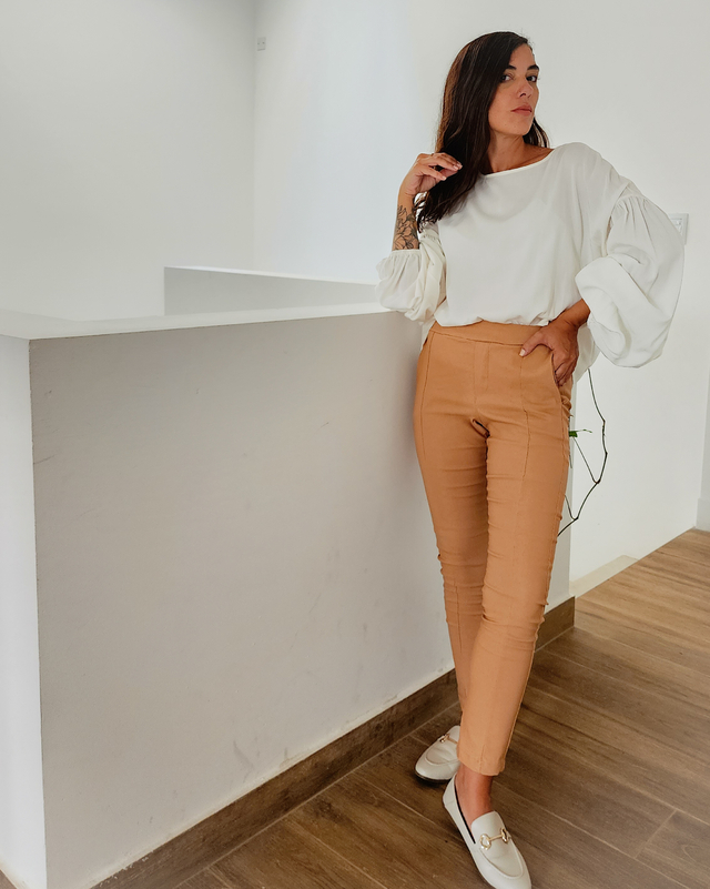 Pants Skynny Beige thumbnail 2