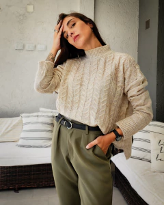 SWETER OCHITOS NATURAL - comprar online