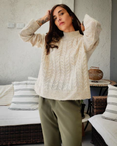 Imagen de SWETER OCHITOS NATURAL