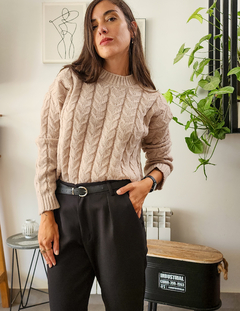 SWETER MULLIDO BEIGE - comprar online
