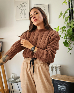 Imagen de SWETER MULLIDO CHOCOLATE