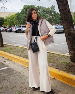 PANTS BRILLITOS NATURAL - comprar online