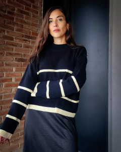 SWETER RAYAS BLACK - tienda online