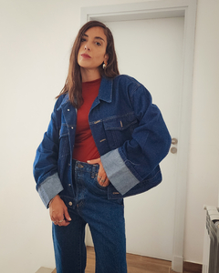 JACKET DENIM DARK BLUE en internet
