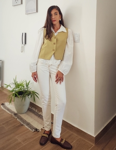 CAMISA PUNTILLA NATURAL