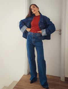 JEANS RECTO BLUE DARK - tienda online