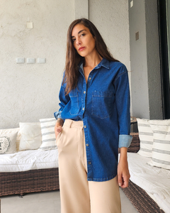 CAMISA DENIM OSCURA - Go Store
