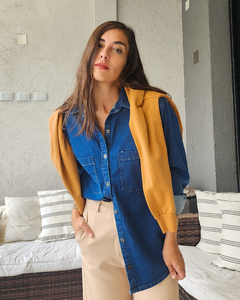 Imagen de CAMISA DENIM OSCURA