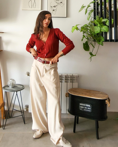 PANTS SASTRERO BEIGE - comprar online