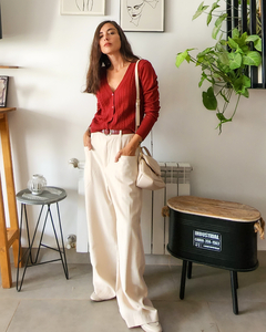 PANTS SASTRERO BEIGE - comprar online