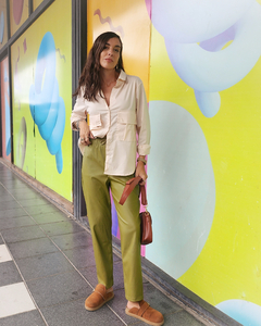 Imagen de CAMISA DOBLE BOLSILLO BEIGE