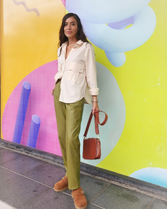 CAMISA DOBLE BOLSILLO BEIGE en internet