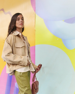 JACKET OVER BEIGE - tienda online