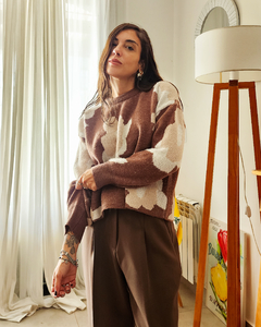 SWETER ESTAMPADO CHOCO - Go Store