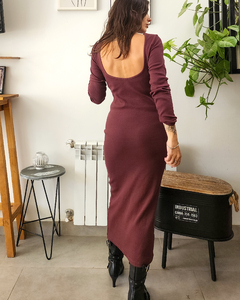 VESTIDO MIDI MORLEY BORRAVINO - comprar online