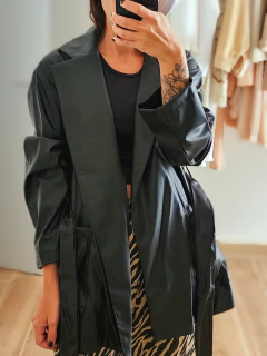BLAZER CINTURON BLACK - Go Store