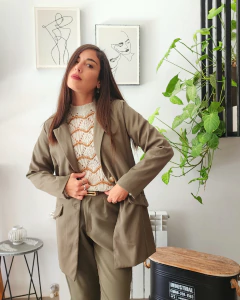 BLAZER OLIVA - tienda online