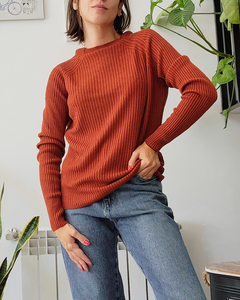 SWETER RANGLAN CARAMELO - comprar online