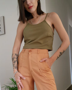 TOP CREPE VERDE - Go Store