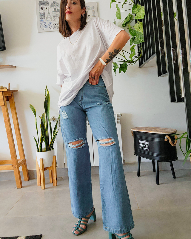 Jeans Recto Roturas thumbnail 2
