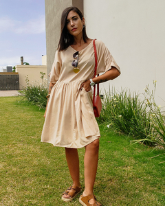VESTIDO BASIC BOLSILLOS - comprar online