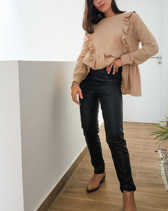 Imagen de BLUSA VOLADOS BEIGE