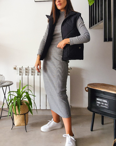 CHALECO PUFFER BLACK - Go Store