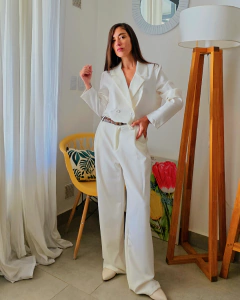 CONJUNTO SASTRE CROP WHITE - tienda online
