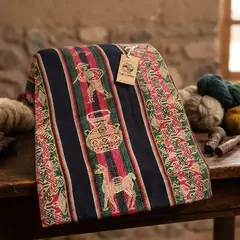 Aguayos Norteños inca Negro 2.10 mts x 1.10 mts en internet
