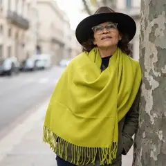 Chalinas / Pashminas Norteñas verde en internet