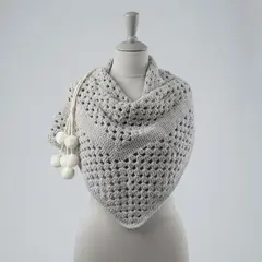 Cuello triangular en lana sedificada # 234 - comprar online